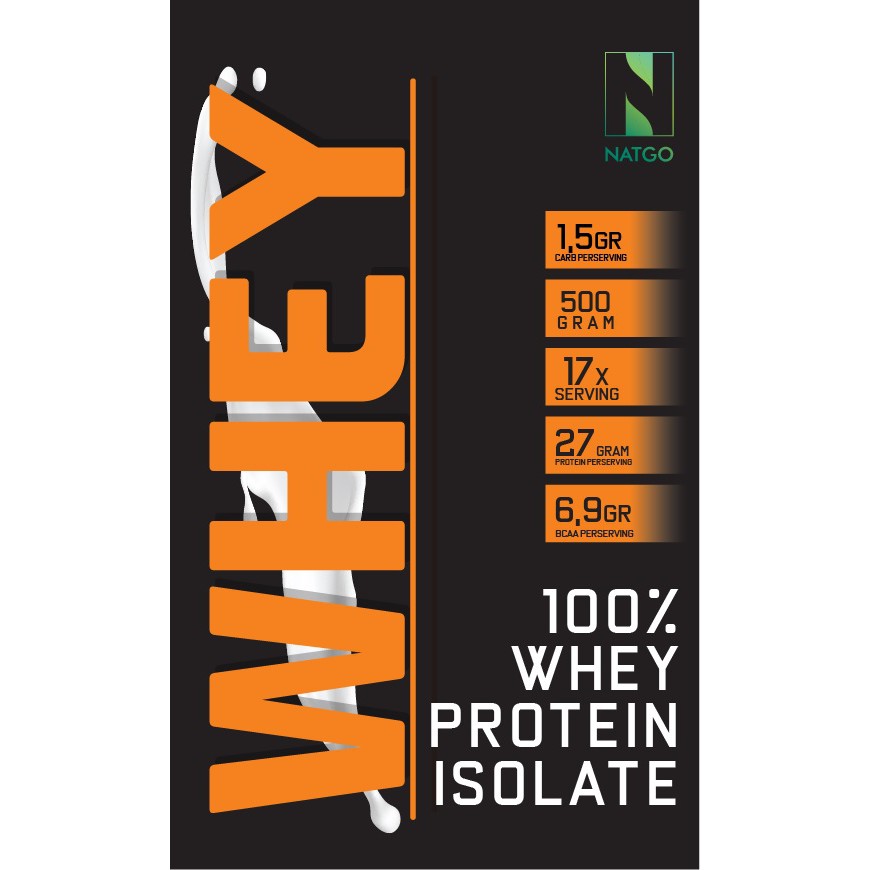 Whey Protein Isolate (WPI) 500gr