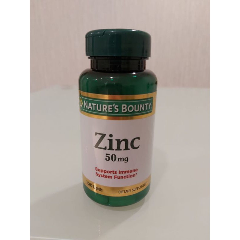 Vitamin Zinc supplemen 50mg Nature Bounty