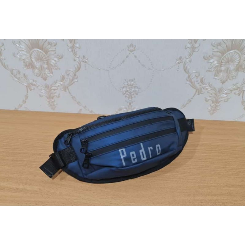 Tas Selempang Pria Waistbag Pedroo Waterproof Branded High Quality