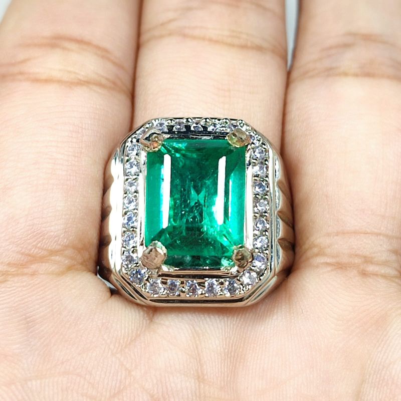 Terbaru Batu zamrud Rusia Asli Catam Top Quality Siap Pakai