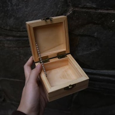 Box Kayu 7 x 7 x 5 cm
