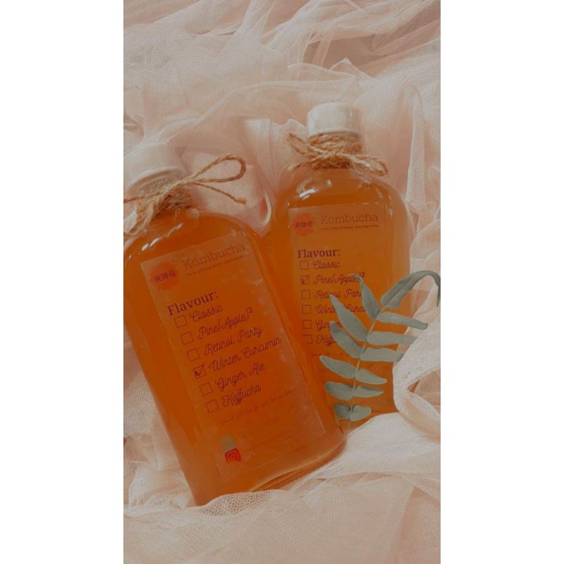 

Hakkobo Kombucha Probiotik Sparkling Drink