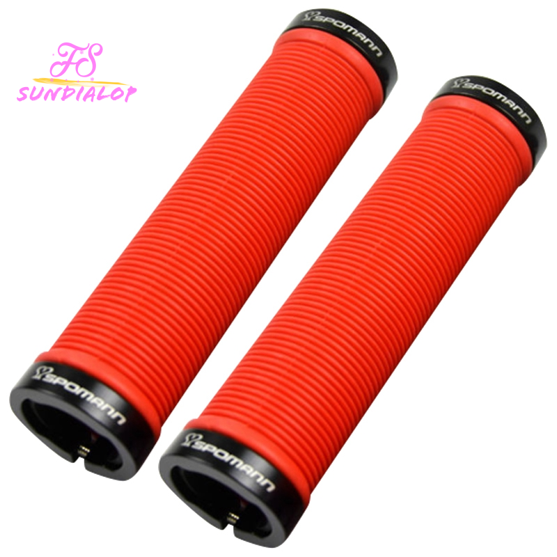 red bike grips