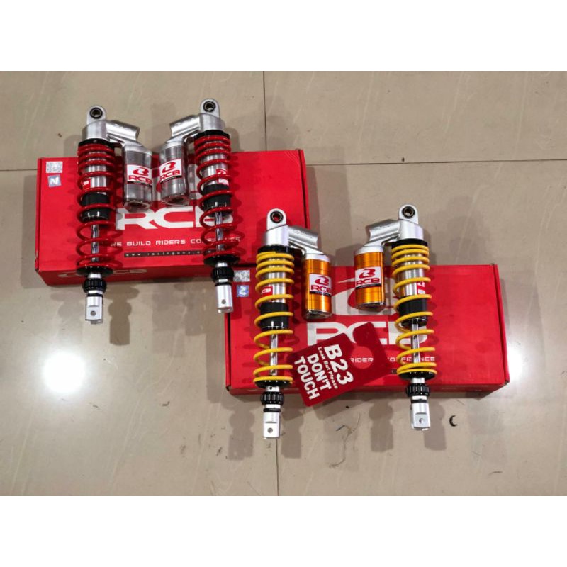 Shock rcb x max 348mm sb5 pcx new tabung segitiga single klik racingboy xmax