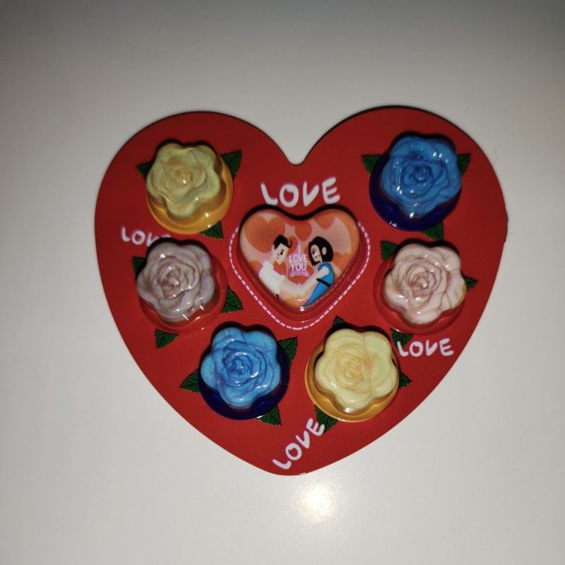 

AAA coklat compound bentuk hati