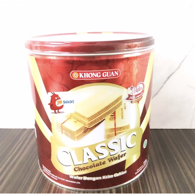 [PROMO] Khong Guan Kaleng Classic 310gr - wafer kaleng biskuit kaleng kue kaleng murah idul fitri le