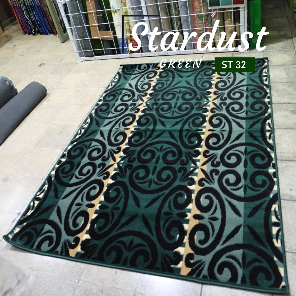 STARDUST Karpet Lantai 155x210 ST32 Green-1
