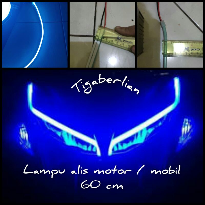 Lampu alis 60 CM LED DRL FLEXIBLE - MJB