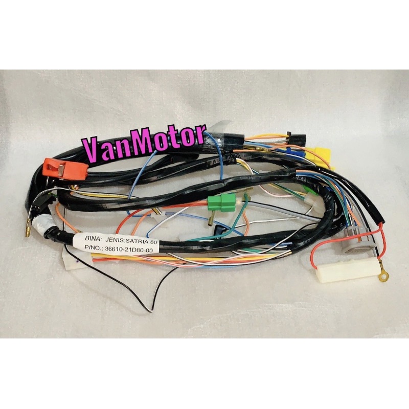 KABEL BODY BODI SATRIA 80 2T 2 TAK 5 SPEED SPID LUMBA KOTAK SUZUKI MURAH WIRE HARNESS