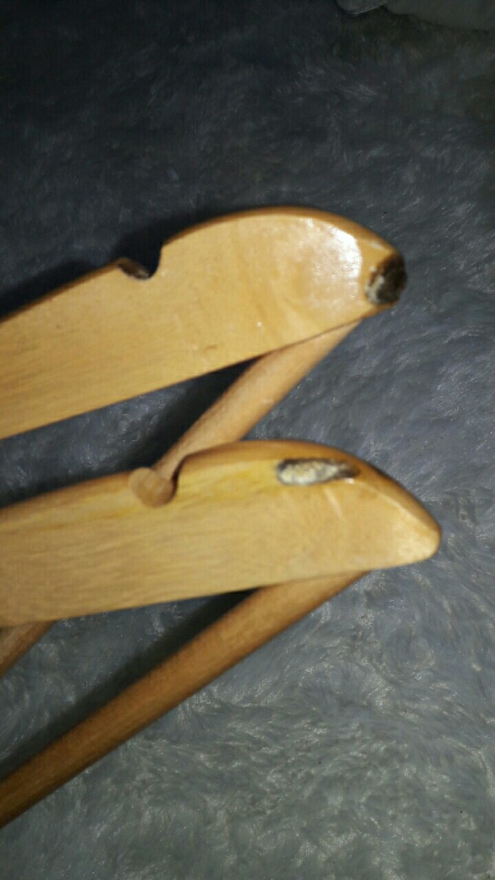 Hanger Kayu Palang Dewasa (wood) Warna Natural Gantungan Baju