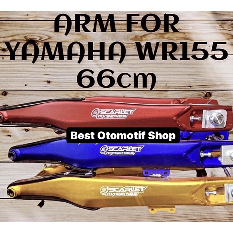 swing arm scarlet wr155 66cm full cnc arm wr155