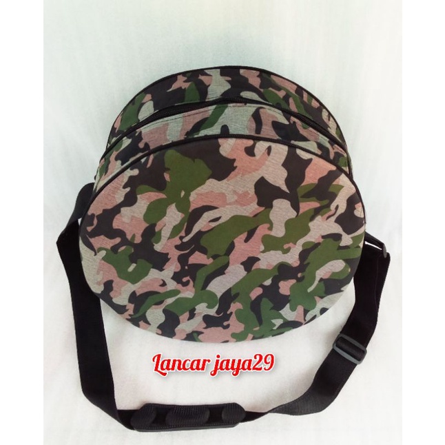 tas Hadroh/rebana isi 2 ARMY full busa premium