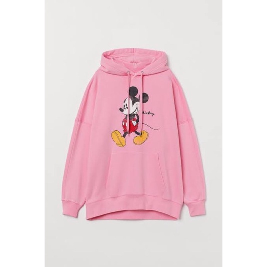 HOODIE HNM MICKY MOUSE PINK SABLON