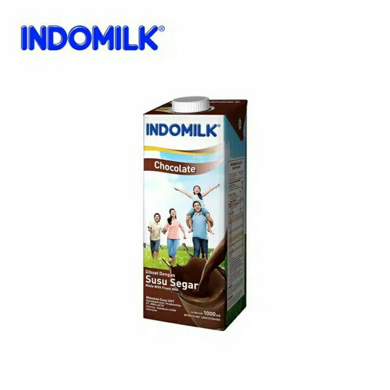 

❤ SEMBAKO MURAH ❤ Indomilk Susu UHT Chocolate Plain 1L