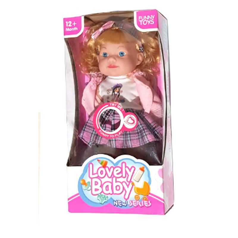 Mainan Anak Perempuan Boneka Lovely Baby sudah termasuk baterai SNI