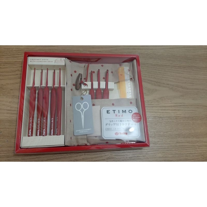 Tulip Red Hakpen set 8 ukuran
