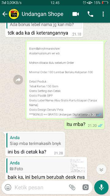 Contoh Kata Kata Undangan Khitan Lewat Wa Goresan