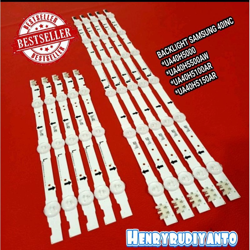 BACKLIGHT SAMSUNG 40INC UA40H5000 UA40H5500AW UA40H5100AR