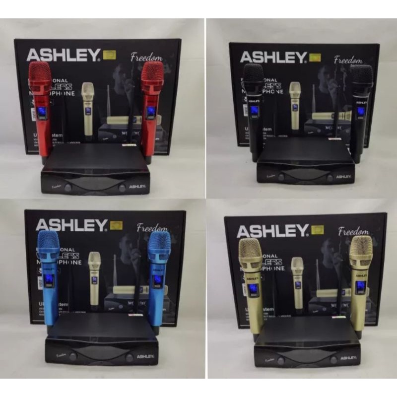 Mic wireless Ashley WR300 / ASHLEY D99 / ASHLEY Voice 1/ ASHLEY FREEDOM Original Kualitas Bagus