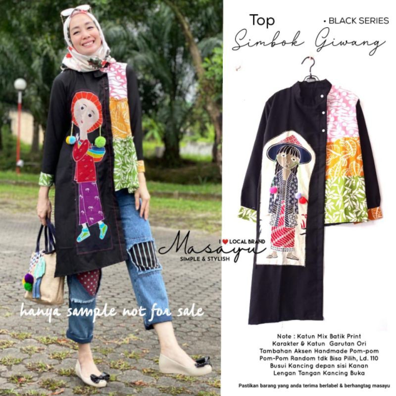 Atasan Batik Seling Simbok Giwang by Batik Masayu