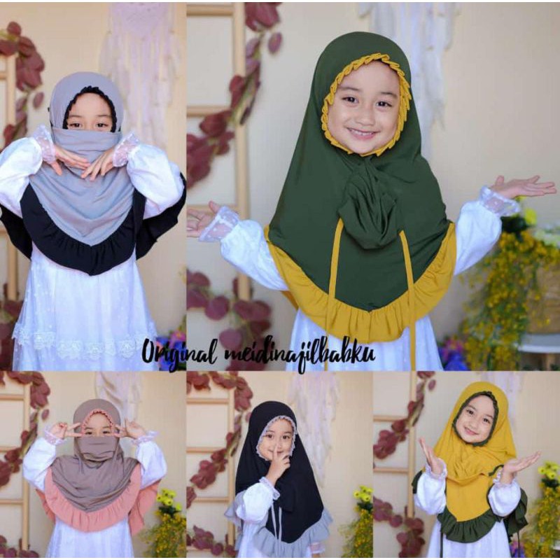 HIJAB ANAK KCB MASKER ORI ARETHA