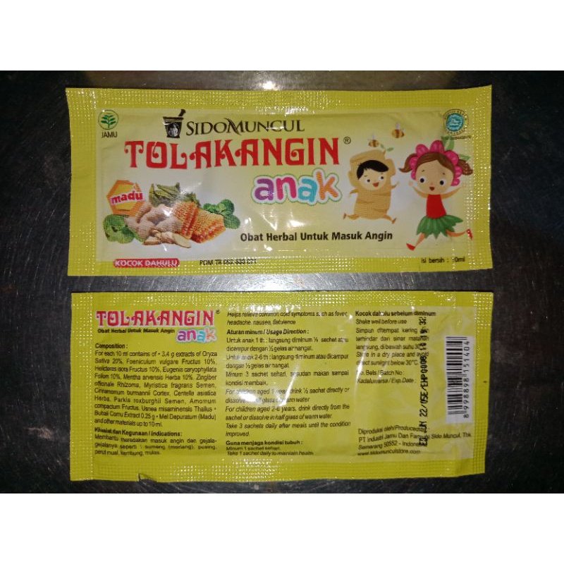 TOLAK ANGIN ANAK CAIR SACHET