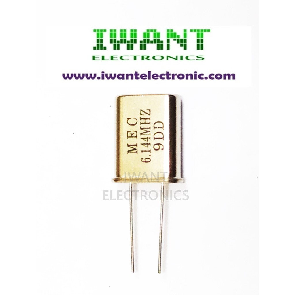 XTAL 6.144 MHz CRYSTAL OSCILLATOR 6.144MHZ 6,144 MHZ CRYSTAL 6.144 MHz
