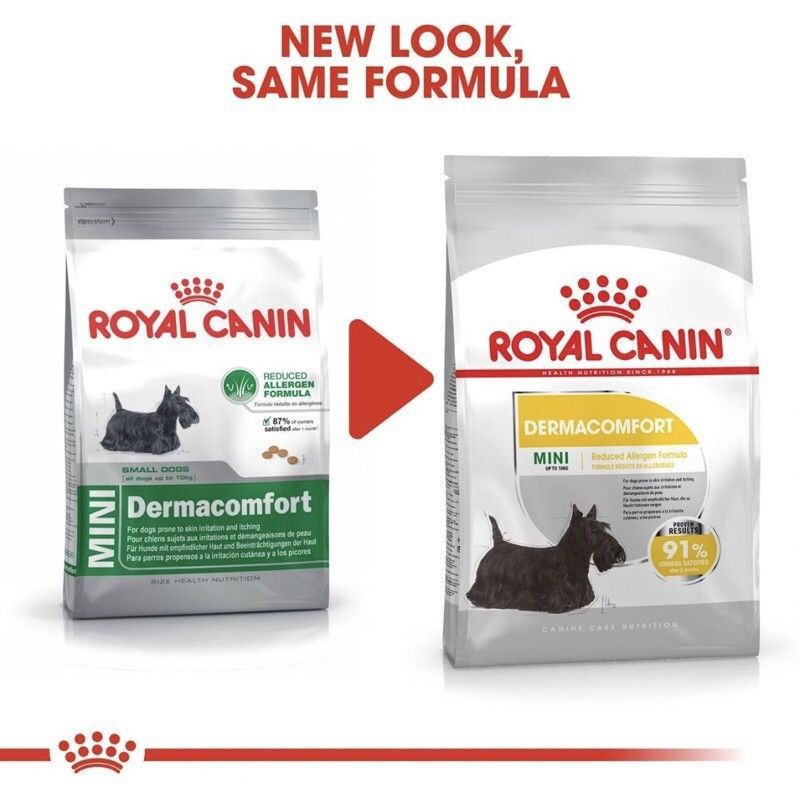 Royal Canin Mini dermacomfrot 3kg / dogfood makanan anjing alergi