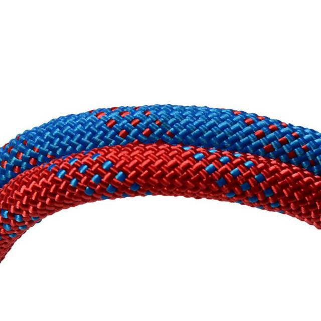 Tali Paracord Panjang Tebing Climbing Rope 10mm 20 Meter with Steel Buckle - 24KN - Blue