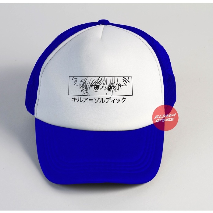 Killuai / Topi Anime / Demon Slayer / Topi Jaring Distro / Topi Premium / Topi Sablon / Elcustom