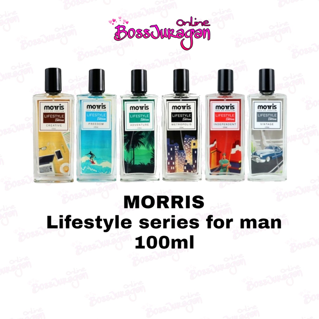 (BOSS) Morris Parfum Lifestyle Edition 100ML - Parfum Morris BPOM 100% ORI