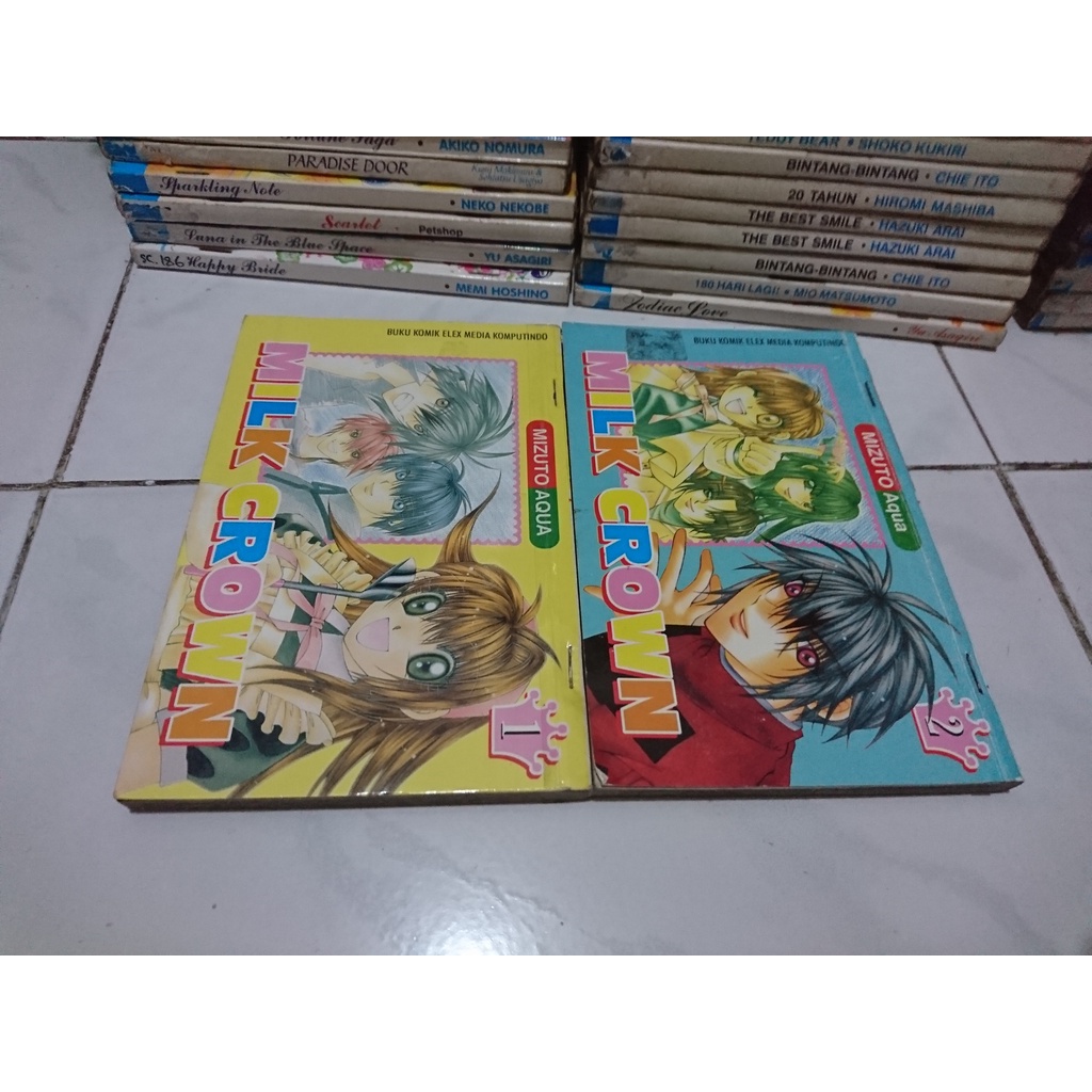komik Milk Crown 1-2 tamat - Mizuto Aqua
