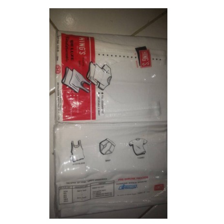 Terlaris  SINGLET PRIA HING'S 123B UK 32 34 36 HING'S MERAH SINGLET ATLETIK