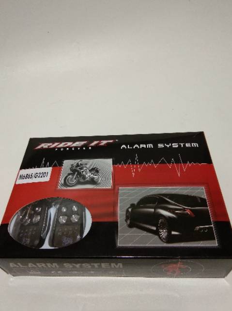 Remote motor bunyi ride it bisa alarm system silent semua motor