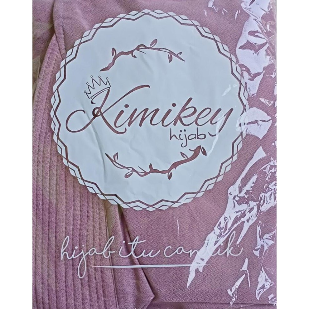 Jilbab INSTAN JUMBO HAFIZAH BY KIMIKEY-COKLAT SUSU