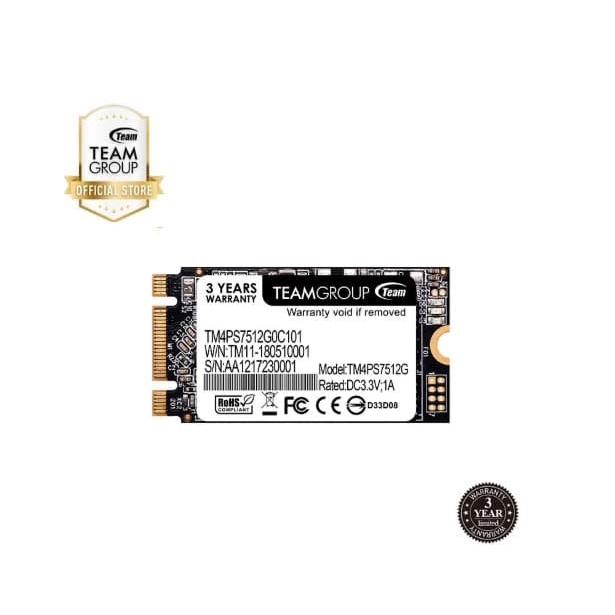 TEAM SSD M2 Sata 2242 512GB MS30
