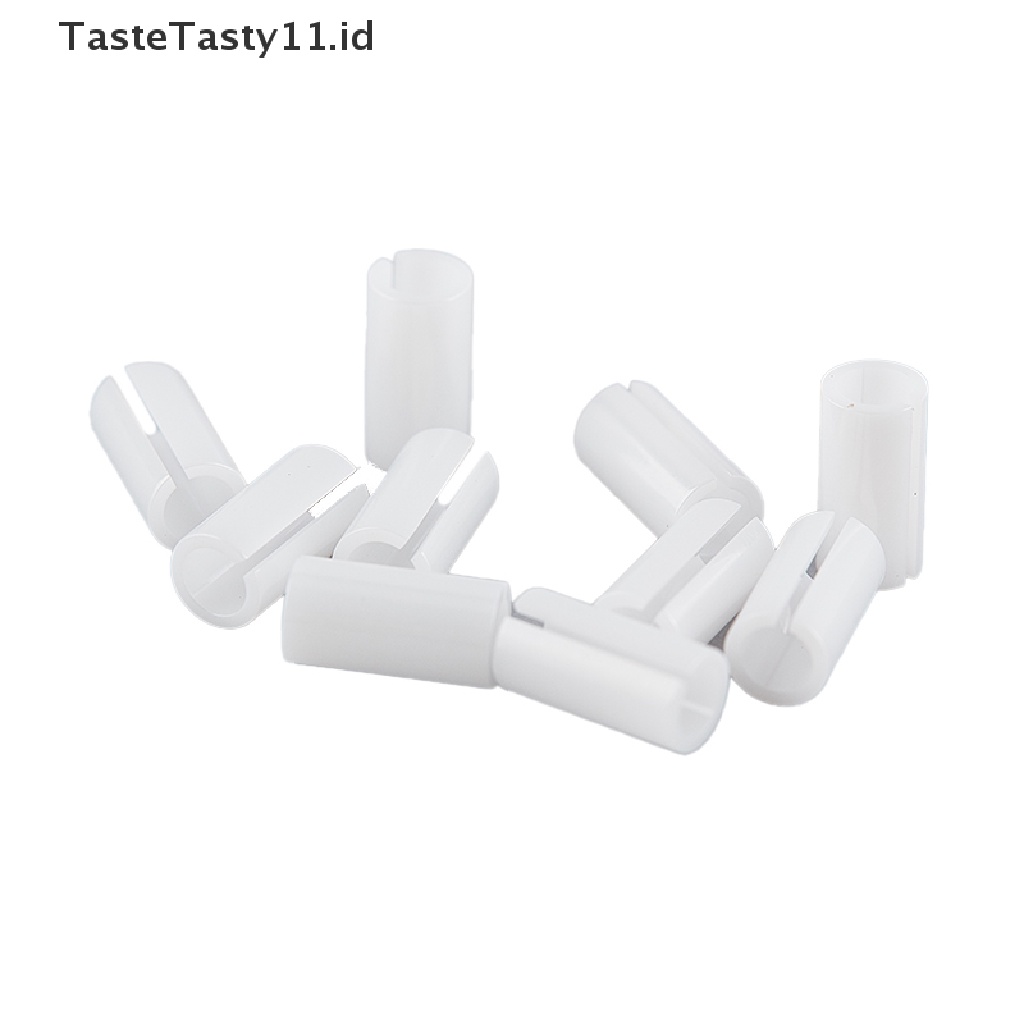 Tastetasty 10Pcs Tabung Keramik Laser Fiber Optic Ukuran 7mm