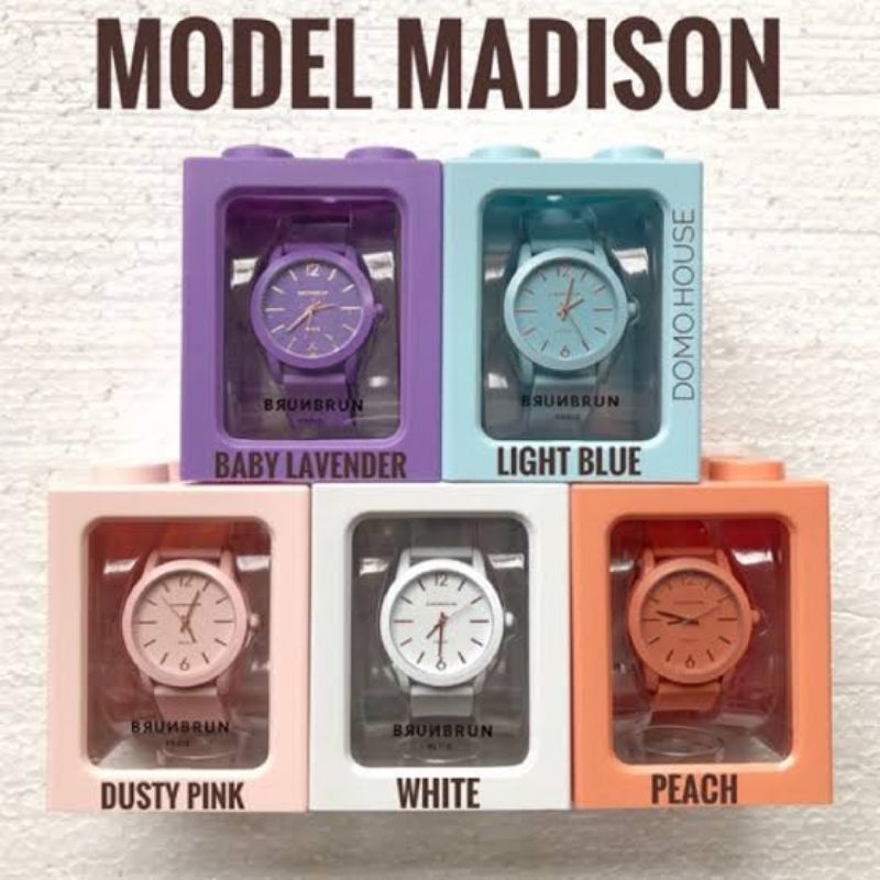 Jam Tangan Wanita MADISON BRUNBRUN PARIS