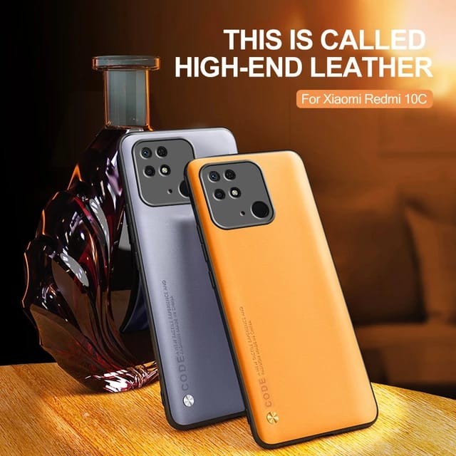 XIAOMI REDMI 10C 10A SOFT CASE VEGAN LEATHER