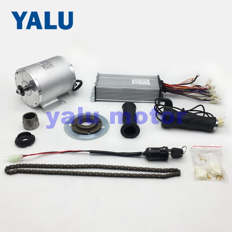 1000W 36V BLDC Brushless Motor 1KW 36V Dinamo Konversi Kit Mobil Motor Listrik Dinamo Listrik