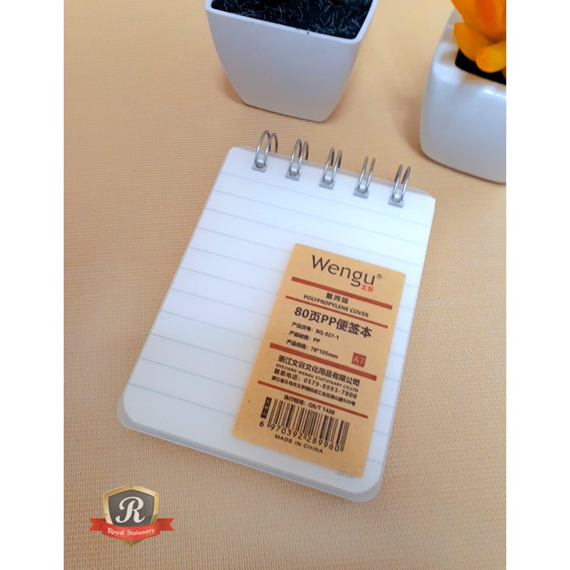 

Memo Ring Kecil [A7]