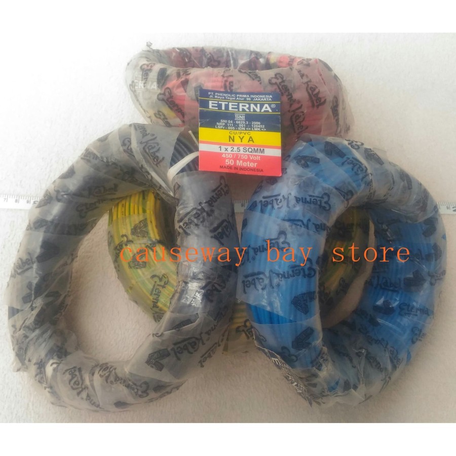 KABEL NYA 2.5 ETERNA Harga eceran
