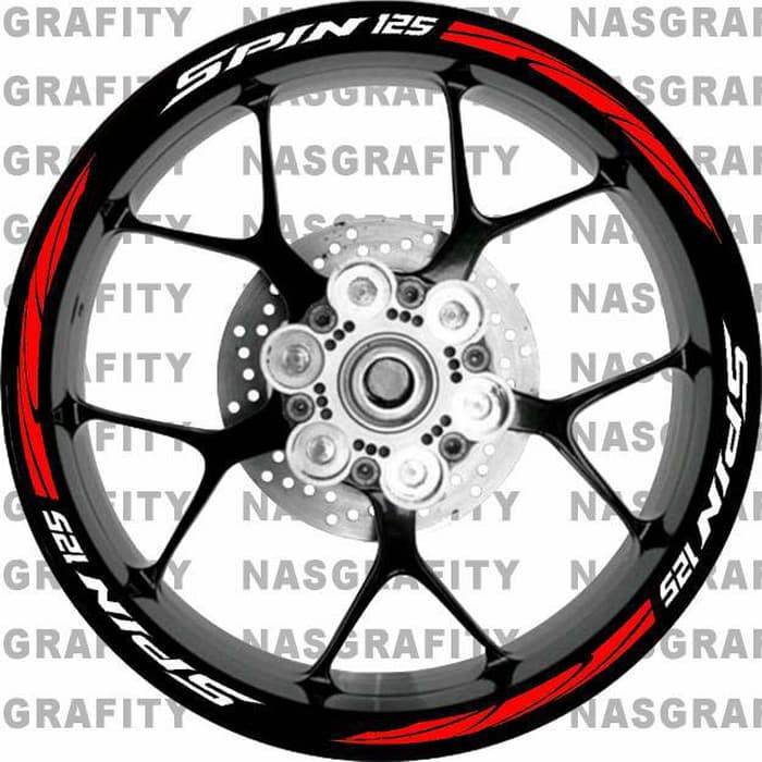 sticker velg racing suzuki spin