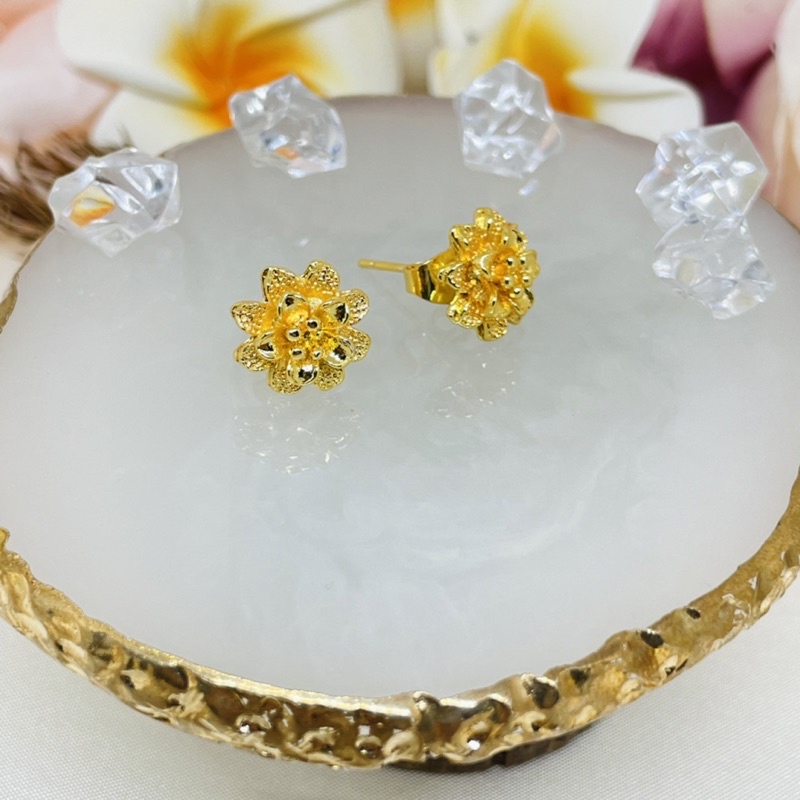 Anting bunga emas kendari Xuping