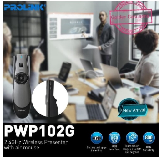 Laser Pointer Prolink PWP102G pointer pointer presentasi