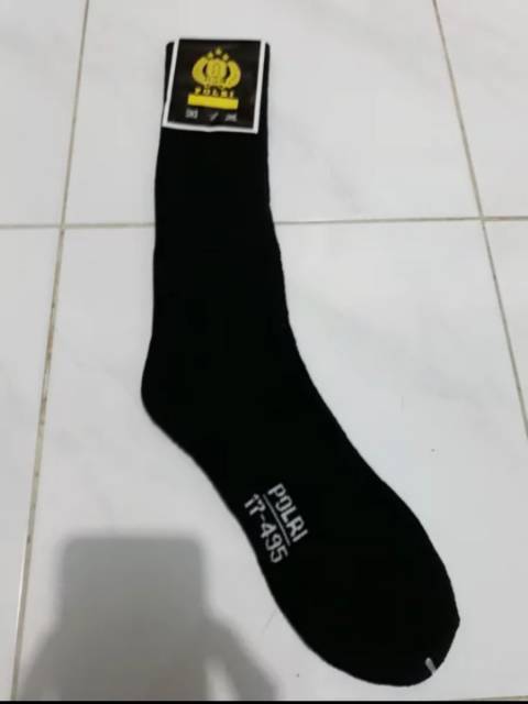 Kaos kaki pdl jatah Polri/Polisi  l  kaos kaki pdl