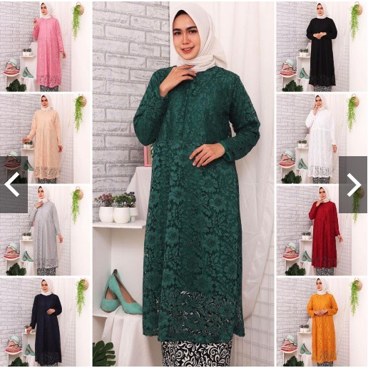 Termurah TUNIK PREMIUM XXL SABYAN LACE FARAH ANDIRA AMELIA LUCIA SKM