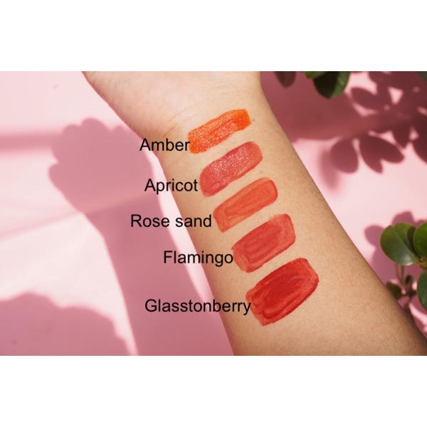 [WARNA CANTIK DAN MENAWAN] LUXCRIME Lip Stain | Ultra Light Lip Stain Luxcrime | glasstonberry - rose sand - flamingo_Cerianti