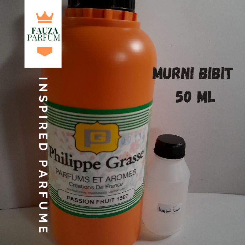 Bibit Parfum Murni 100% Non Alkohol Minyak Wangi Parfum Original  Tanpa Campuran Isi 50 ml Aroma kas