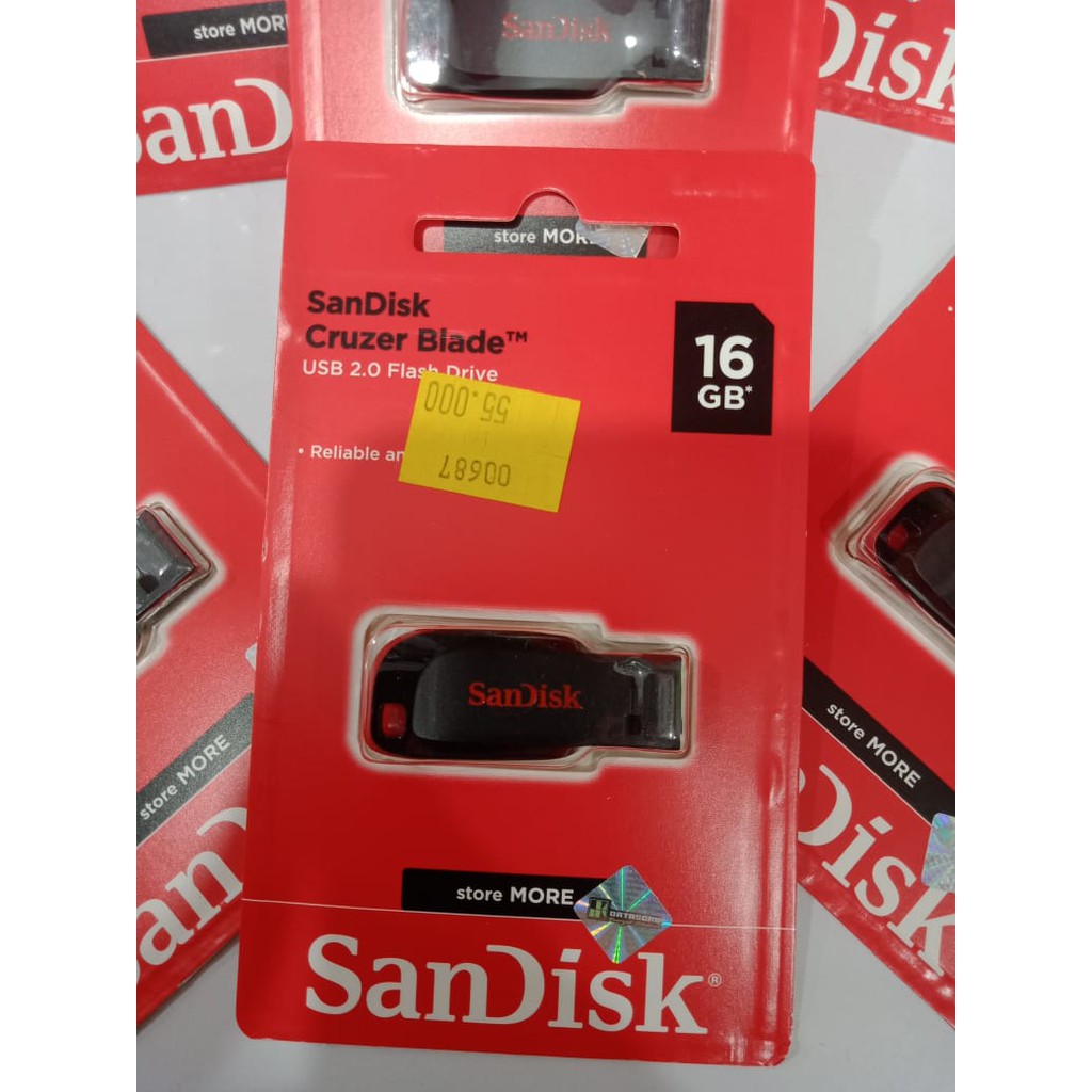 FLASHDISK SANDISK 16GB / ORIGINAL / CRUZER BLADE CZ50/FD